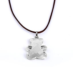 施华洛世奇泰迪熊水晶项链878446 为青丝添彩的闪耀童话